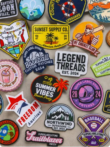Premium Iron-On Patches Premium Iron-On Patches