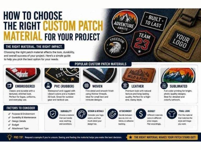 How To Choose The Right Custom Patch
