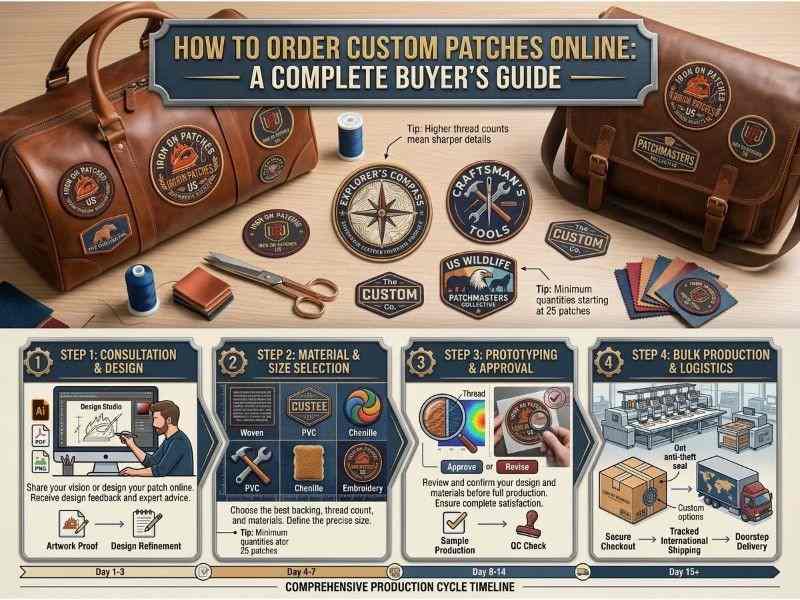 How to Order Custom Patches