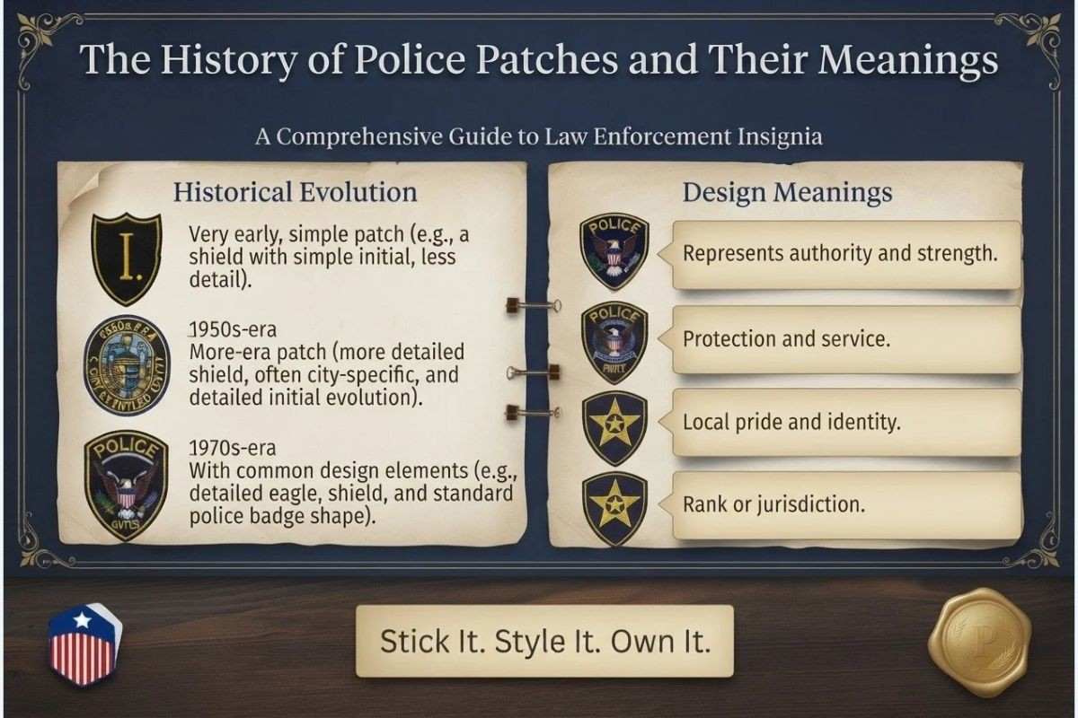 The History of Police Patches and Their Meanings