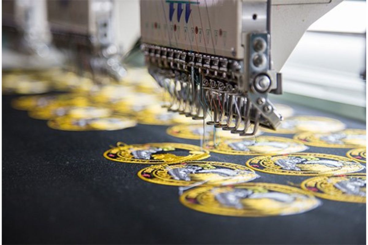 process used to create custom patches step 1
