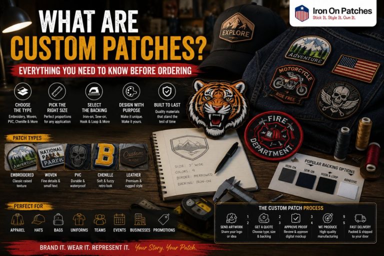 What Are Custom Patches? Complete Guide Before Ordering